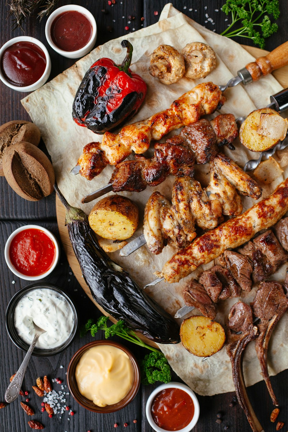 كاري خضار ونخيل